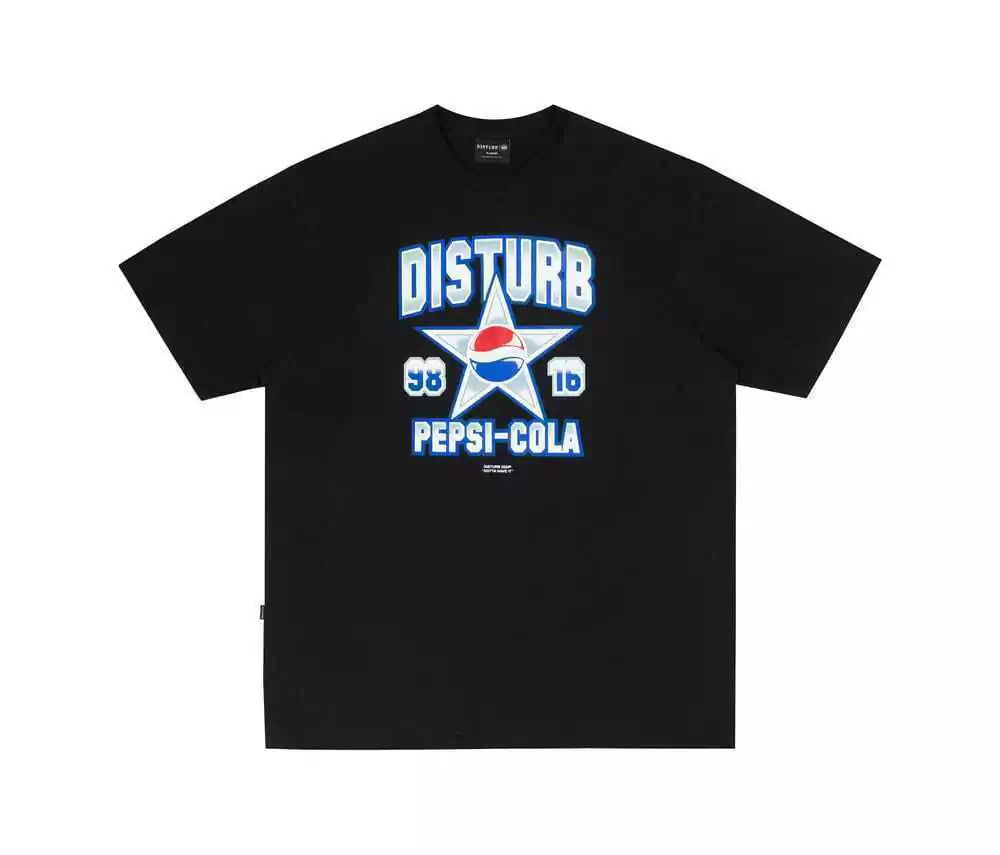 CAMISA DISTURB x PEPSI BLACK