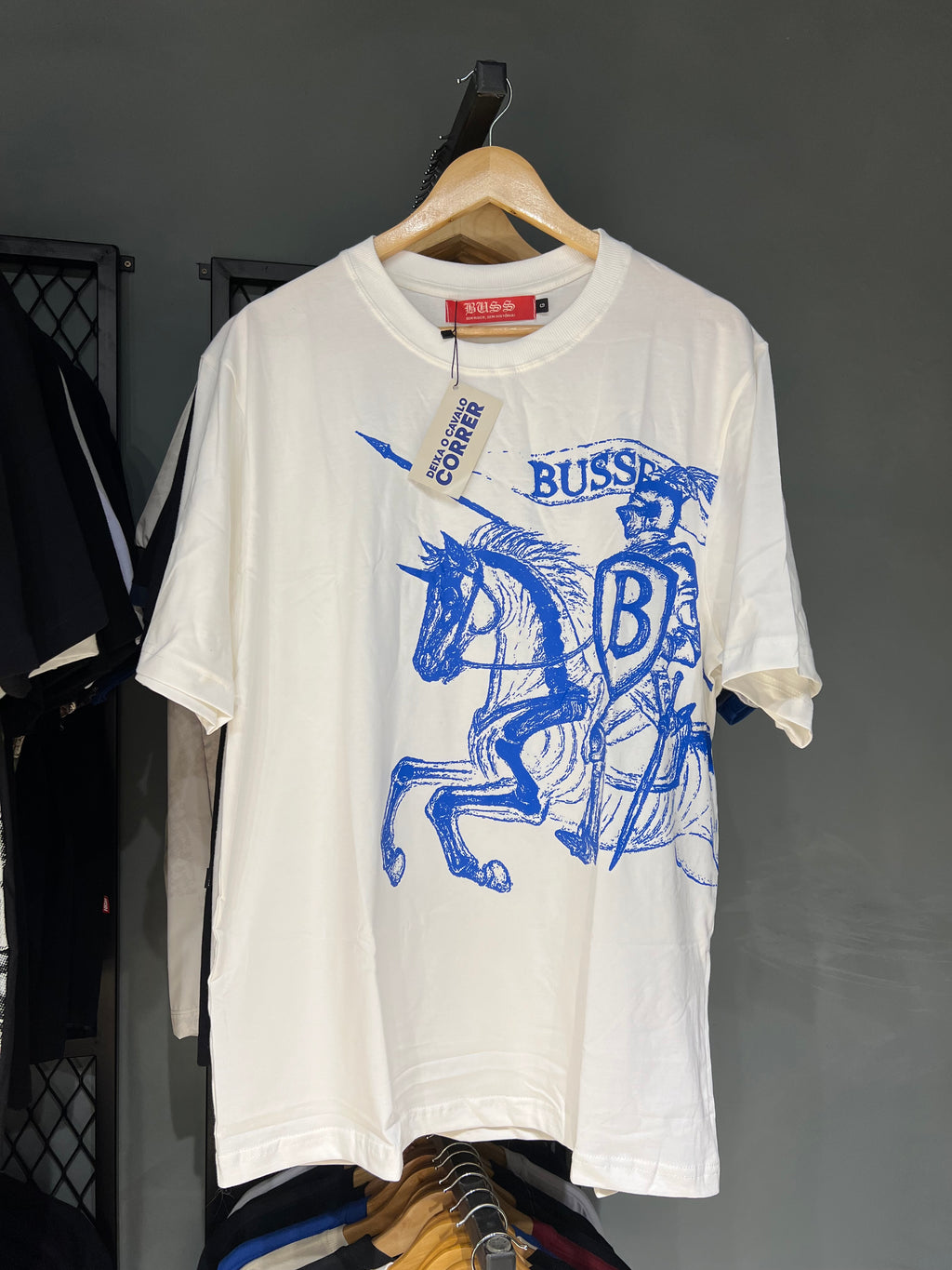 CAMISA BUSS BERRY WHITE