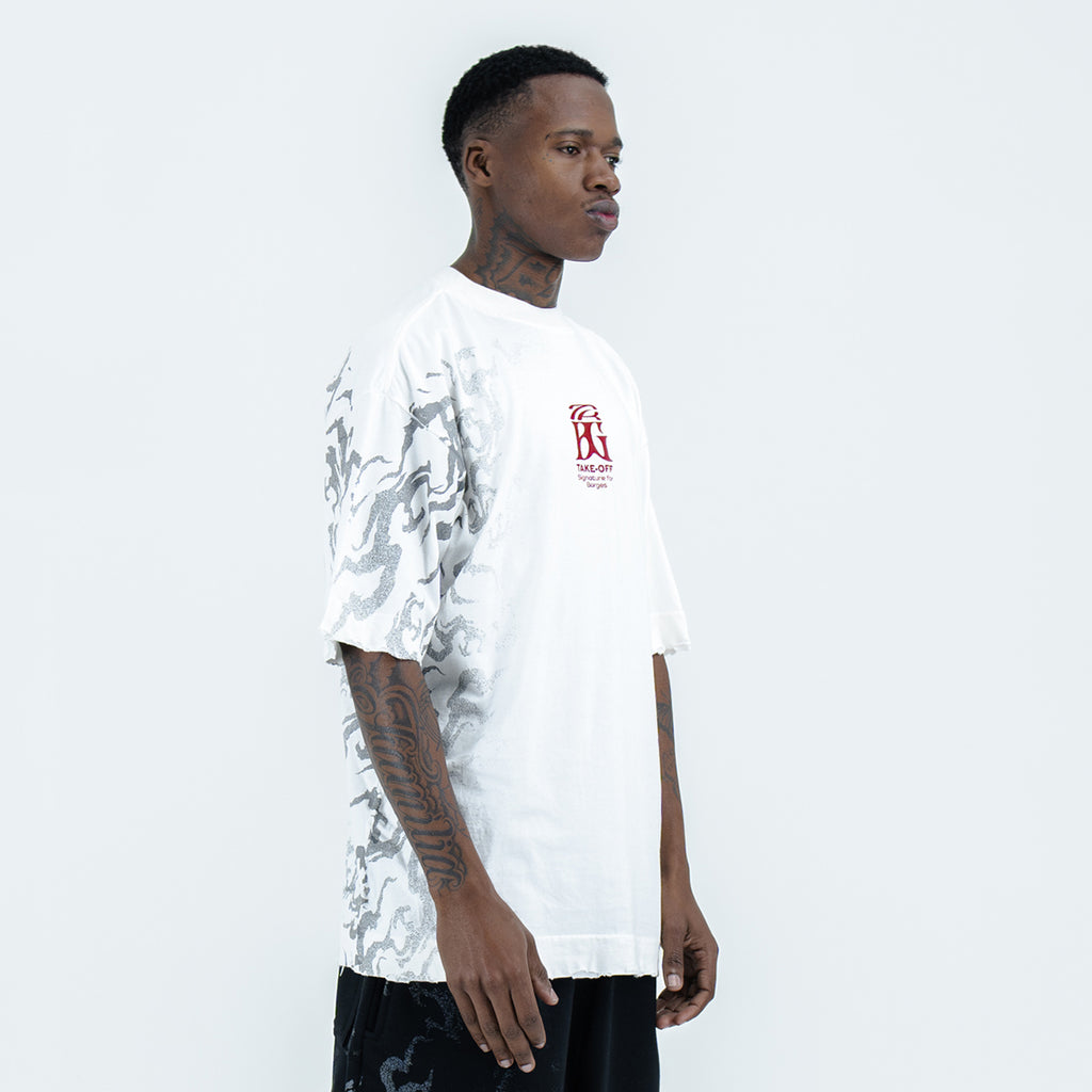 CAMISA TAKE OFF x BORGES SIGNATURE WHITE