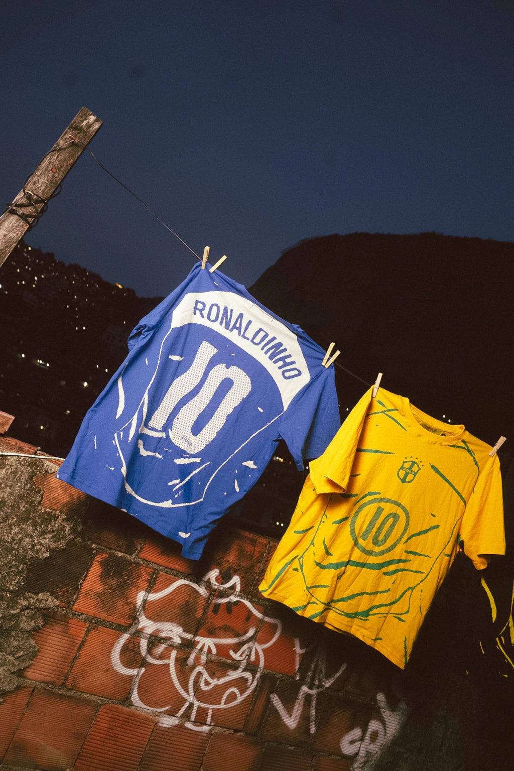 CAMISA BUSS BRASIL 10 AZUL