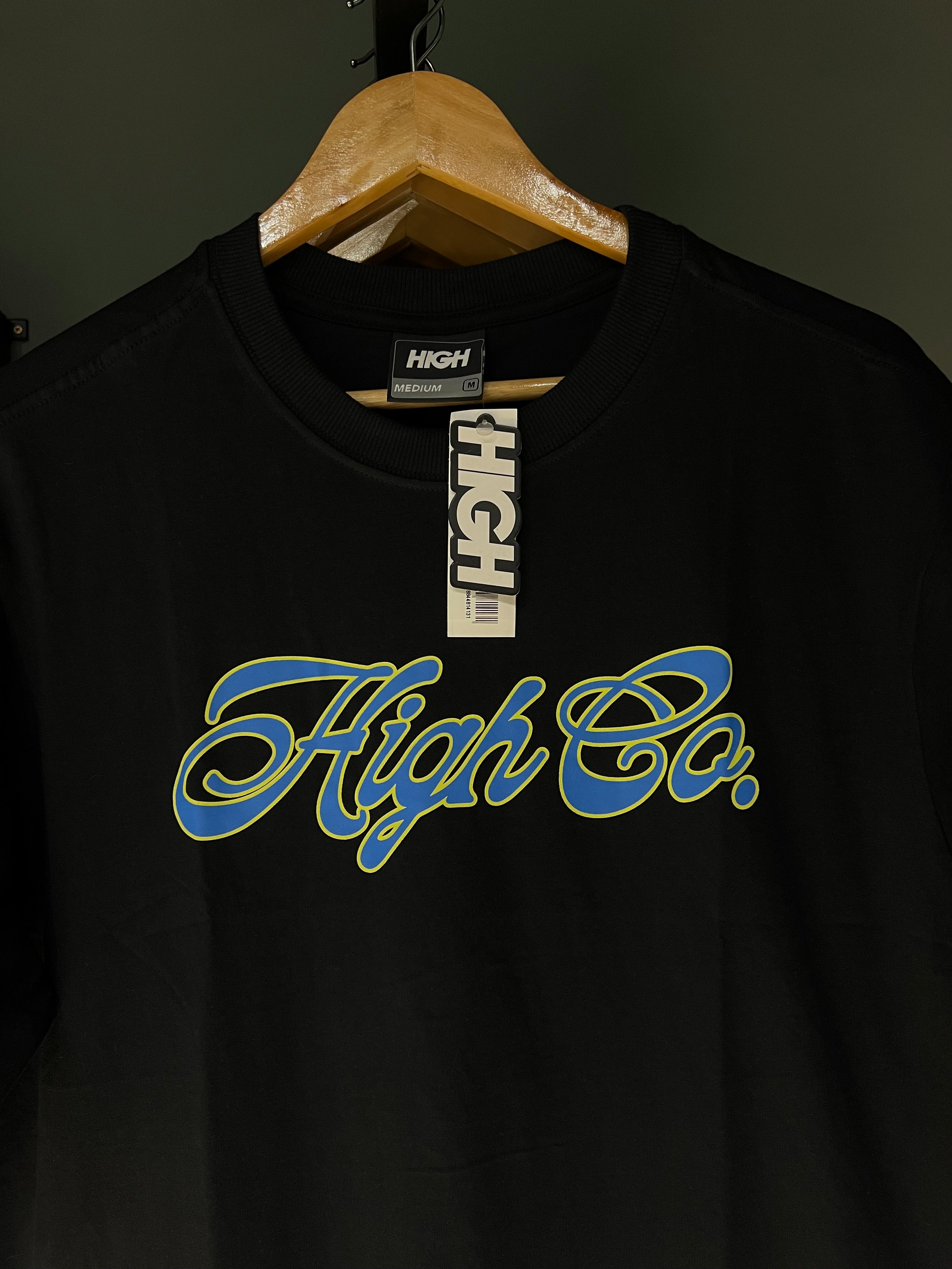 CAMISA HIGH SCRIPT BLACK