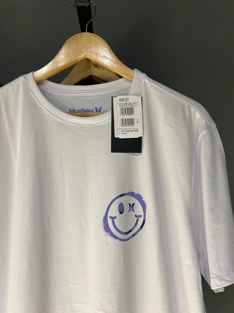 CAMISA HURLEY DIRTY SMILE WHITE