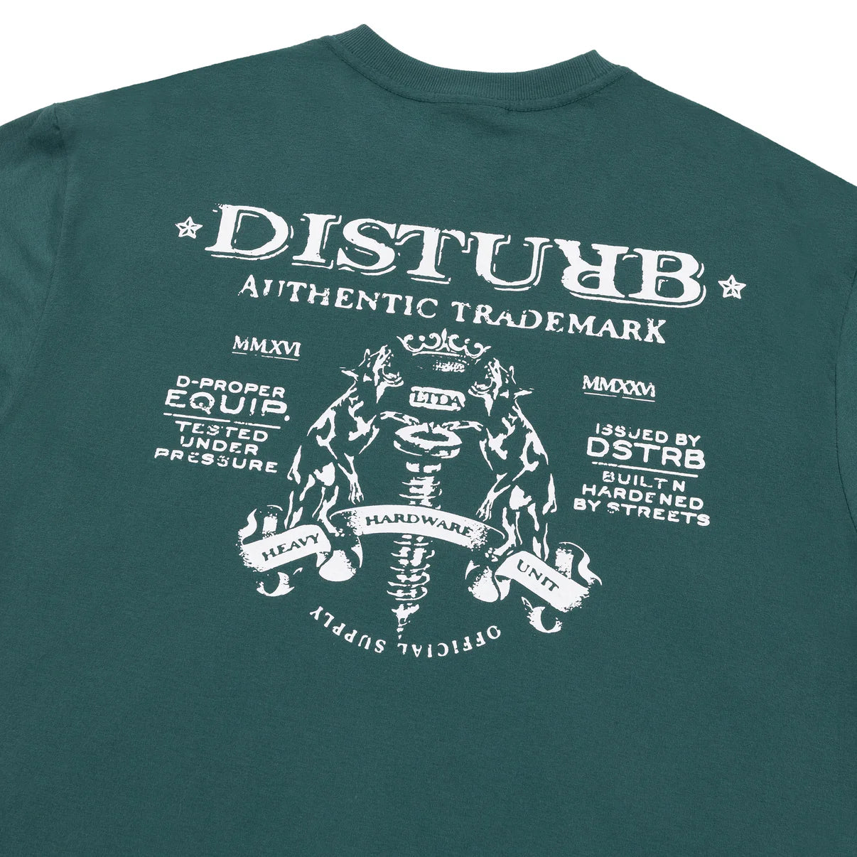 CAMISA DISTURB HARDWARE GREEN
