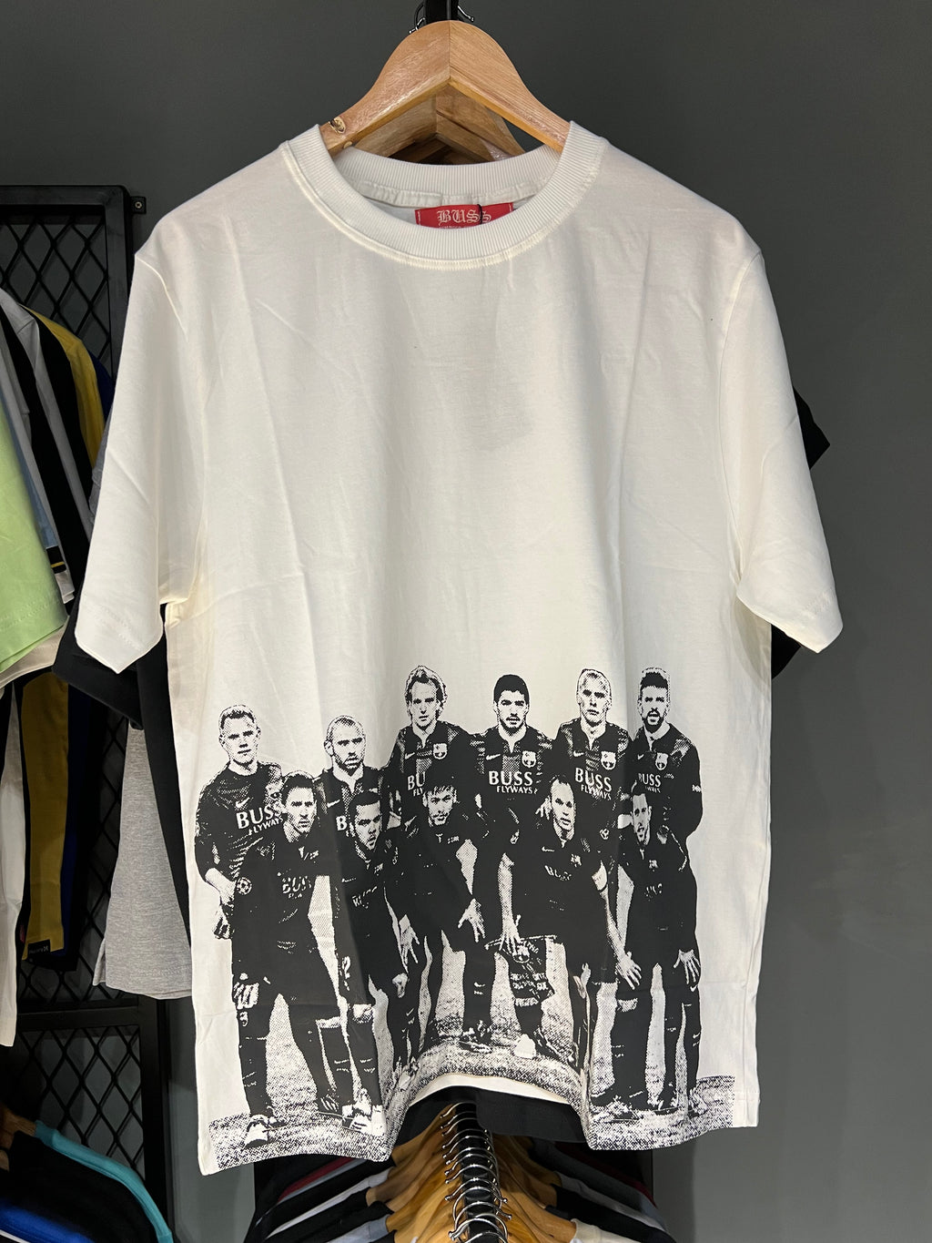 CAMISA BUSS 2015 WHITE