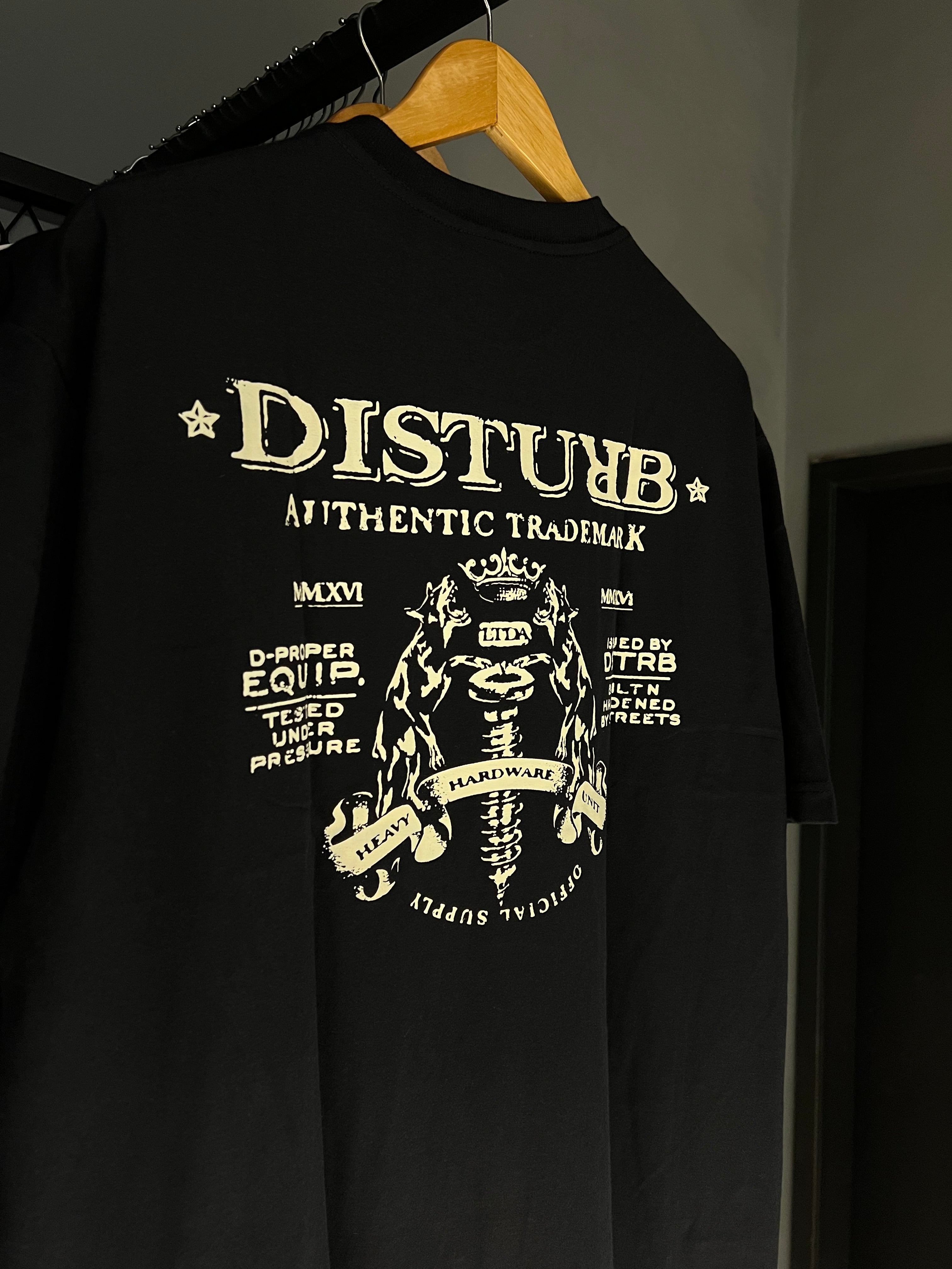 CAMISA DISTURB HARDWARE BLACK