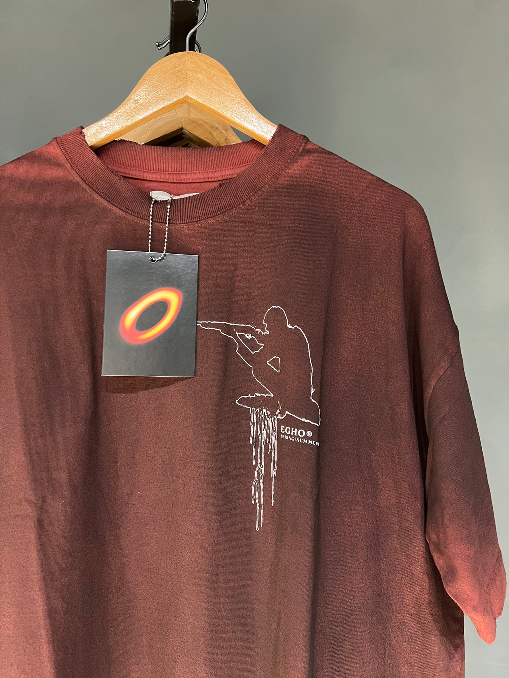 CAMISA EGHO HUNTER BOXY VINHO