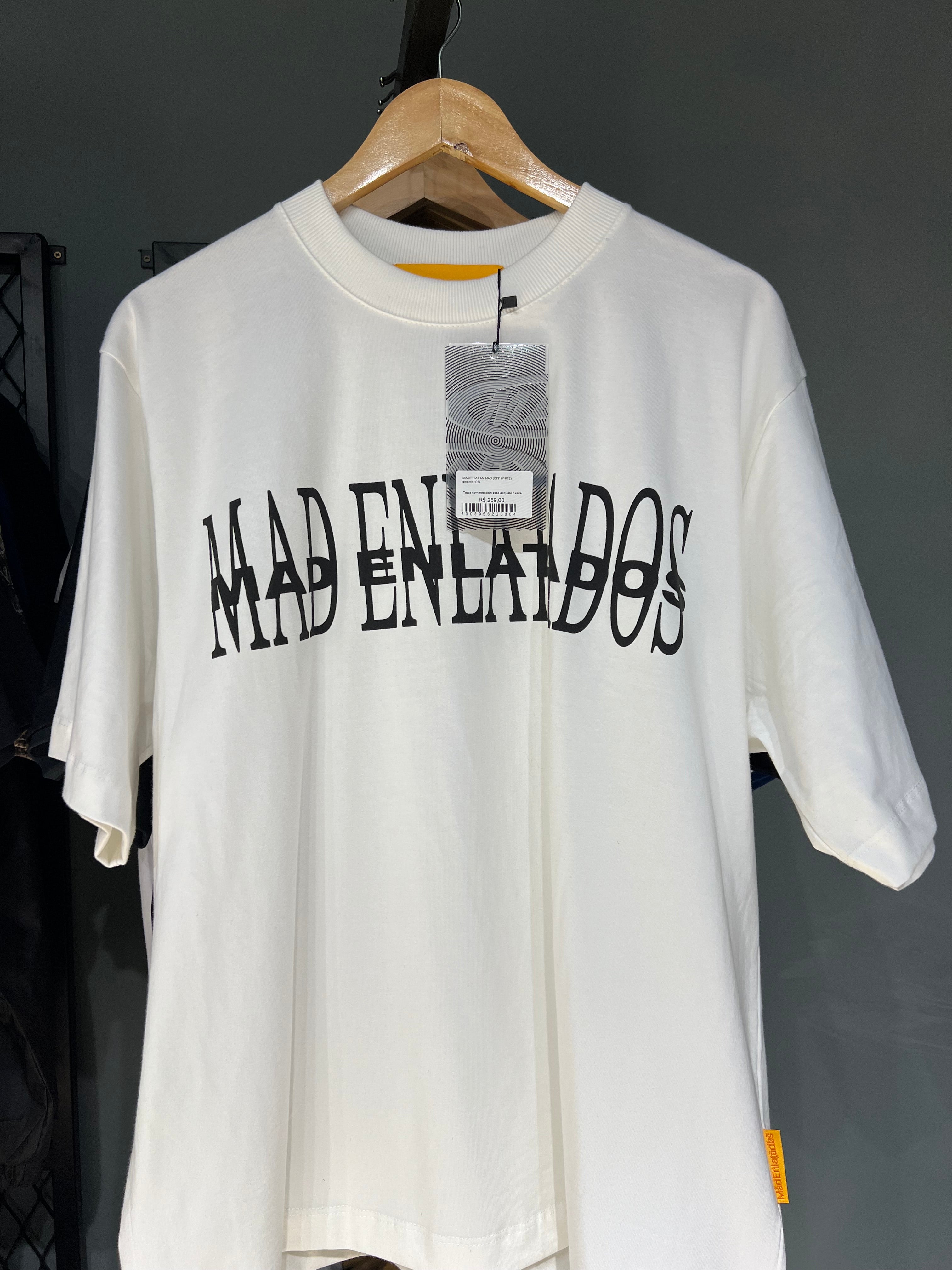 CAMISA I AM MAD WHITE