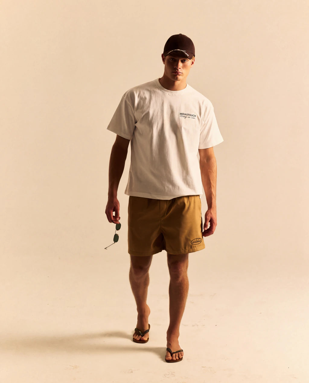 Camisa Midas Basic Writing White