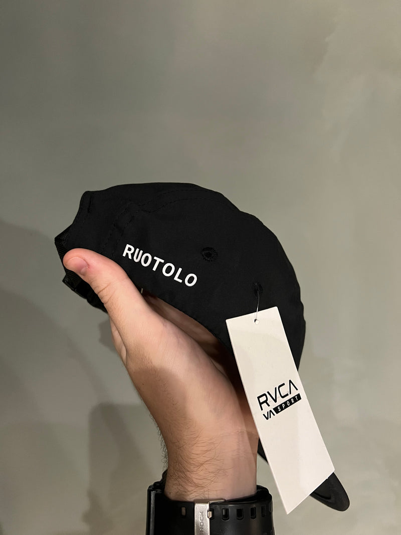 FIVE PANEL RVCA x RUOTOLO BLACK