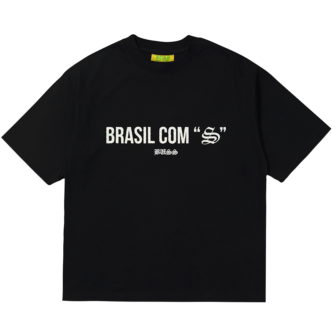 CAMISA BUSS BRASIL S PRETA