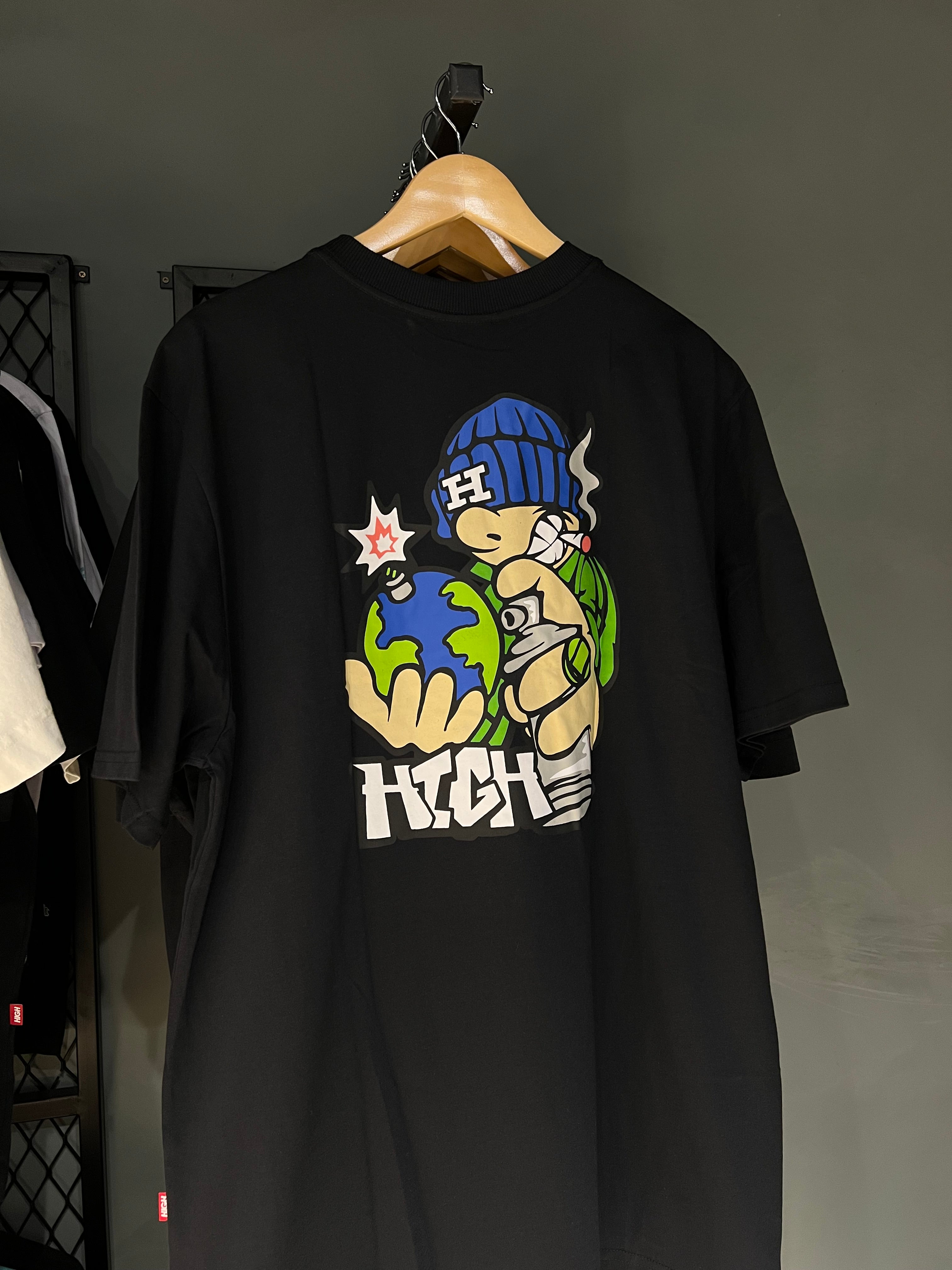 CAMISA HIGH REBEL BLACK