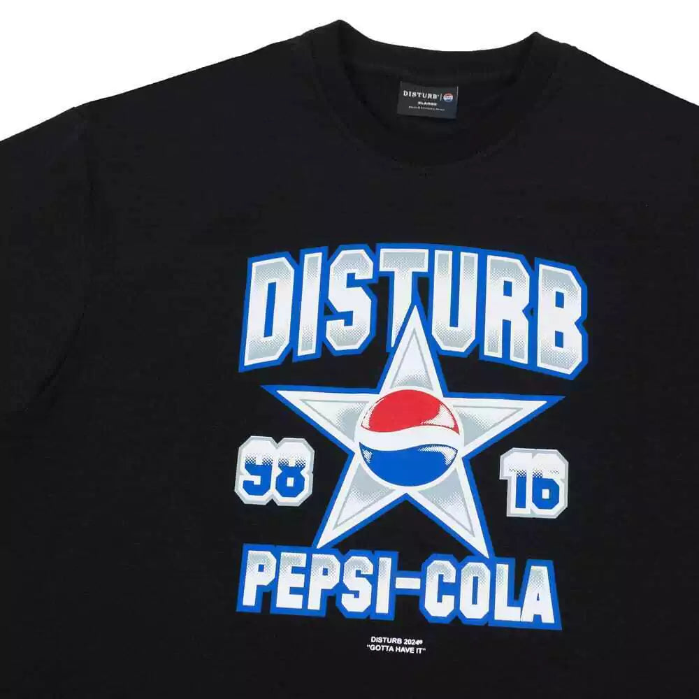CAMISA DISTURB x PEPSI BLACK