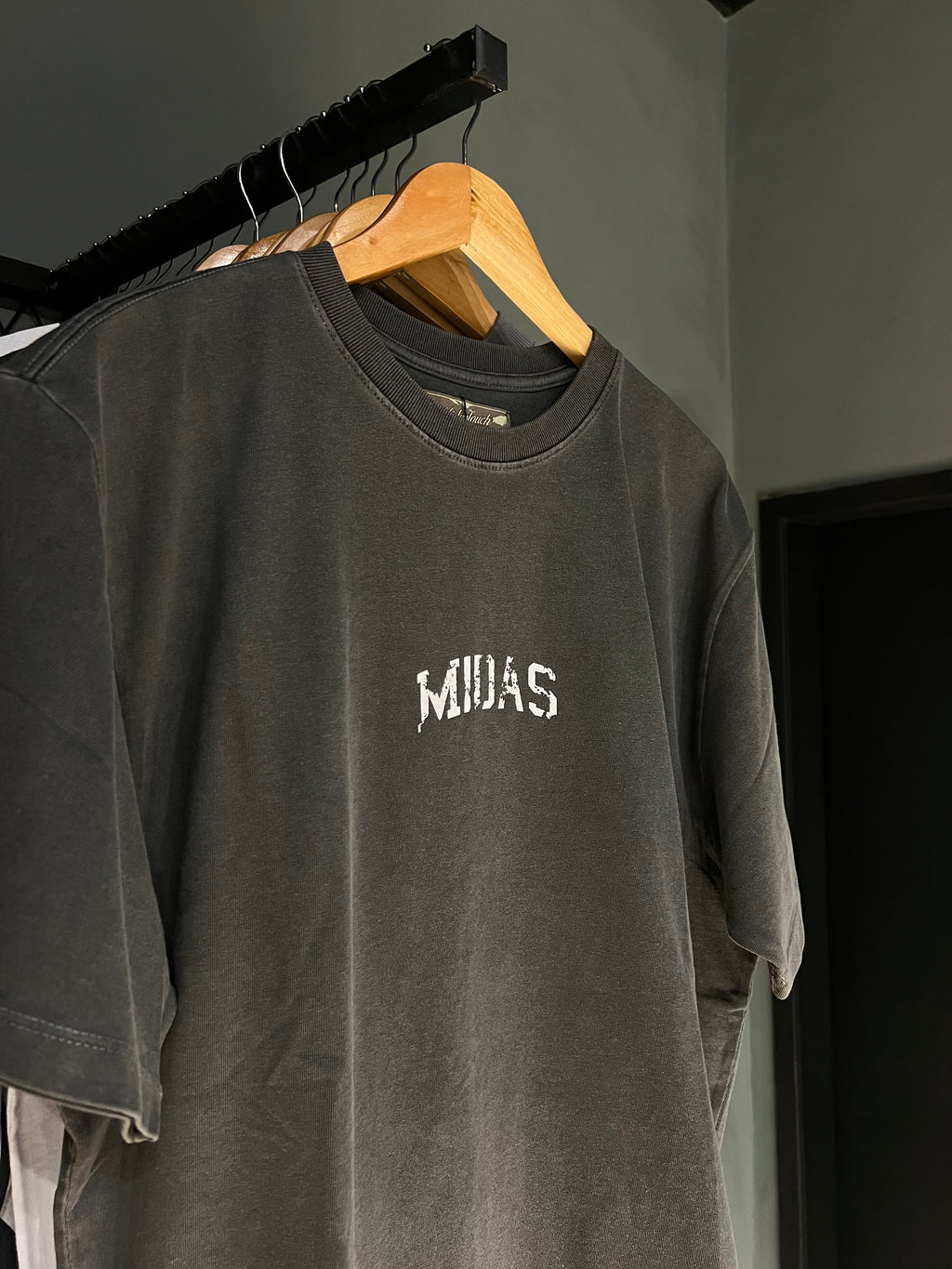 CAMISA MIDAS DESTROYED CINZA