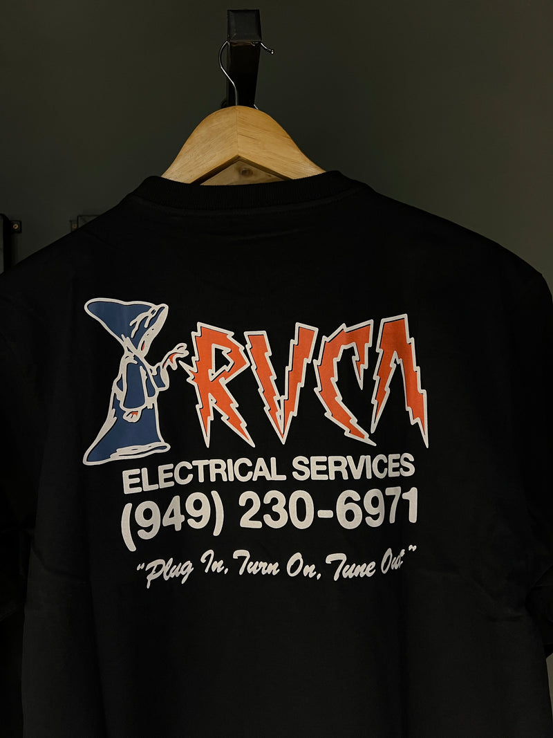 CAMISA RVCA ELECTRICAL BLACK