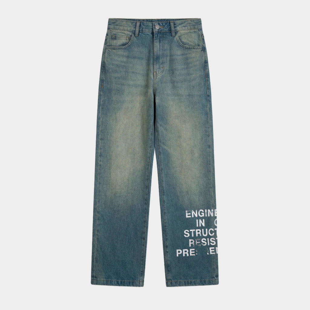 Calça Jeans Take Off Blue Loose