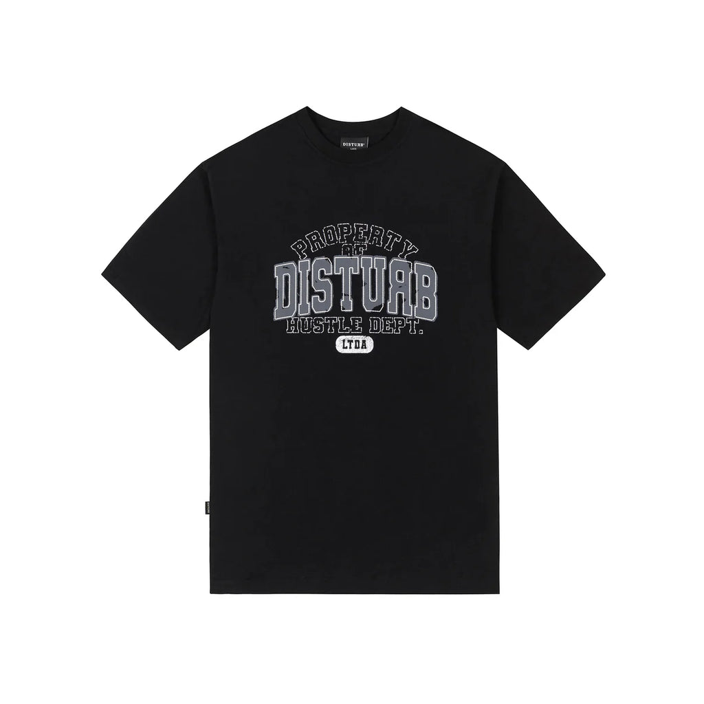 CAMISA DISTURB HUSTLE BLACK