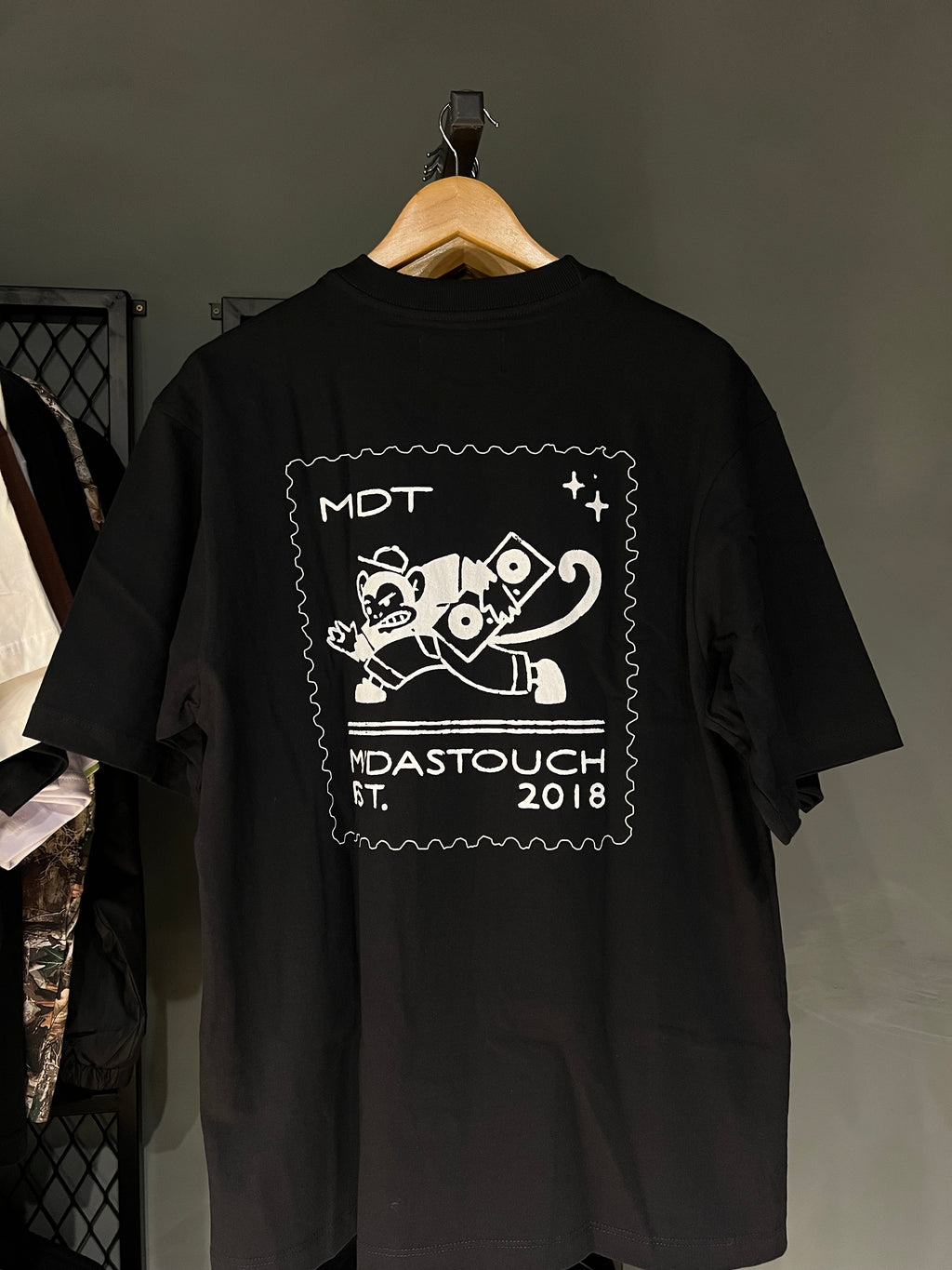 CAMISA MIDAS POSTAL BLACK