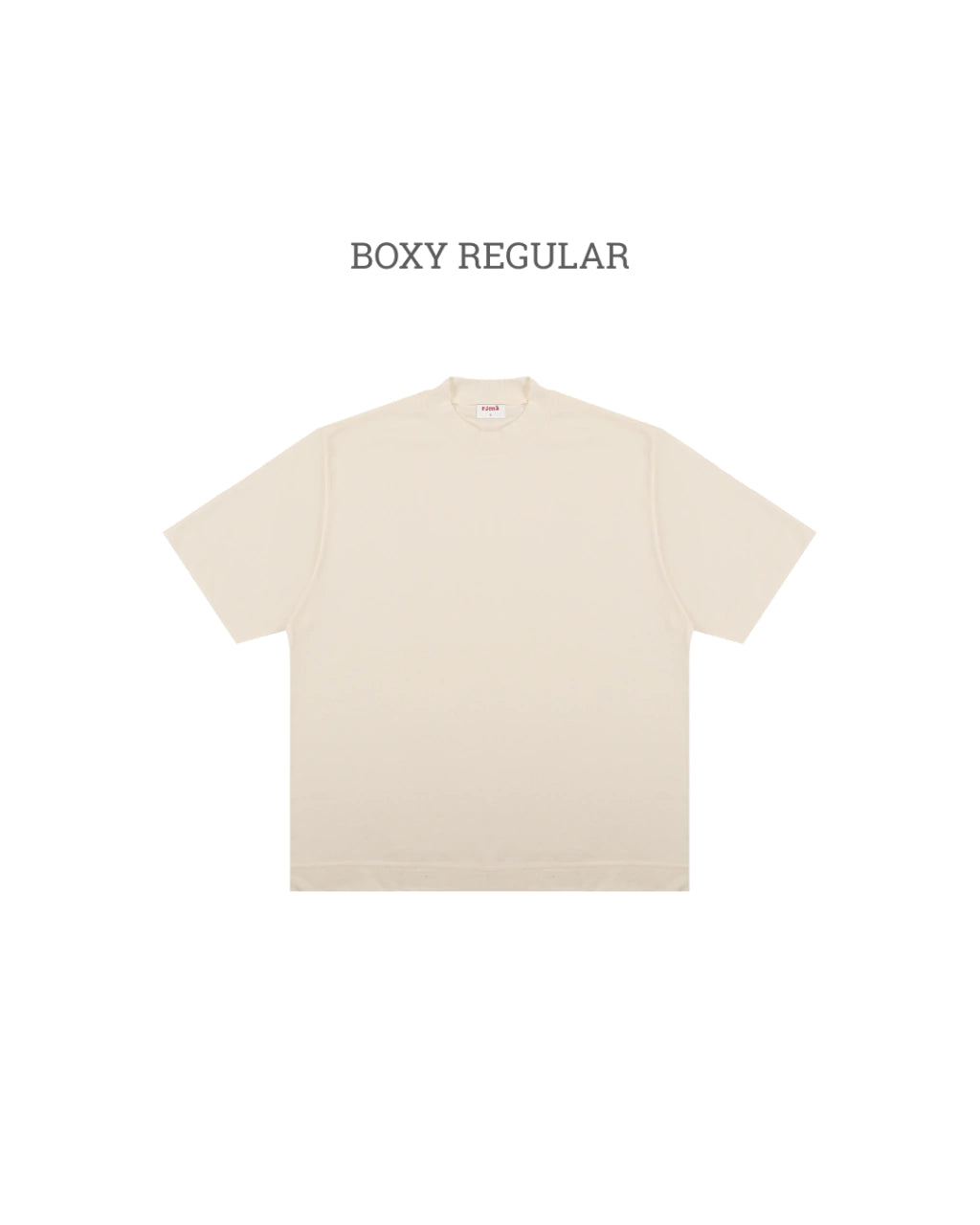 CAMISA ROMÃ BOXY REGULAR CREME