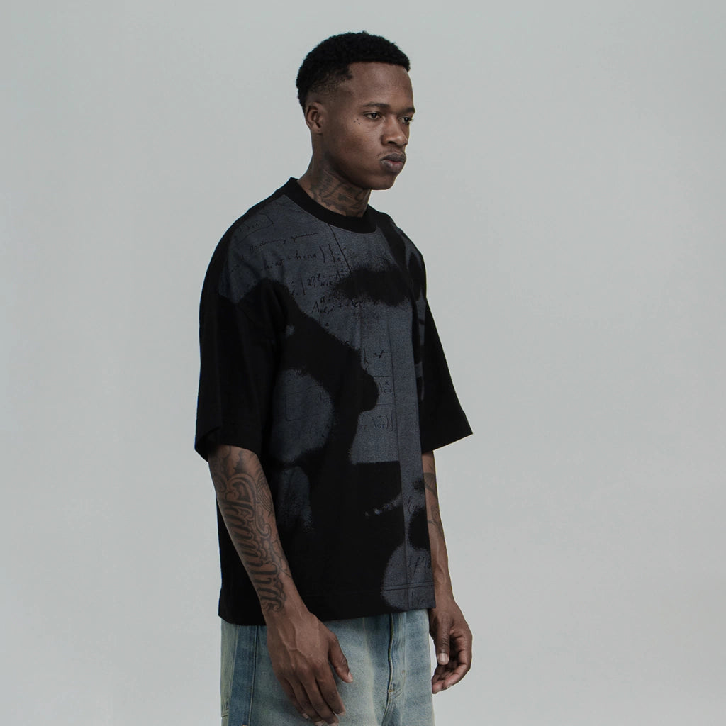 Camisa Take Off Boxy Codes Black