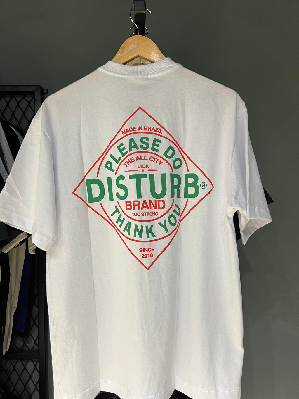 CAMISA DISTURB SPICY WHITE