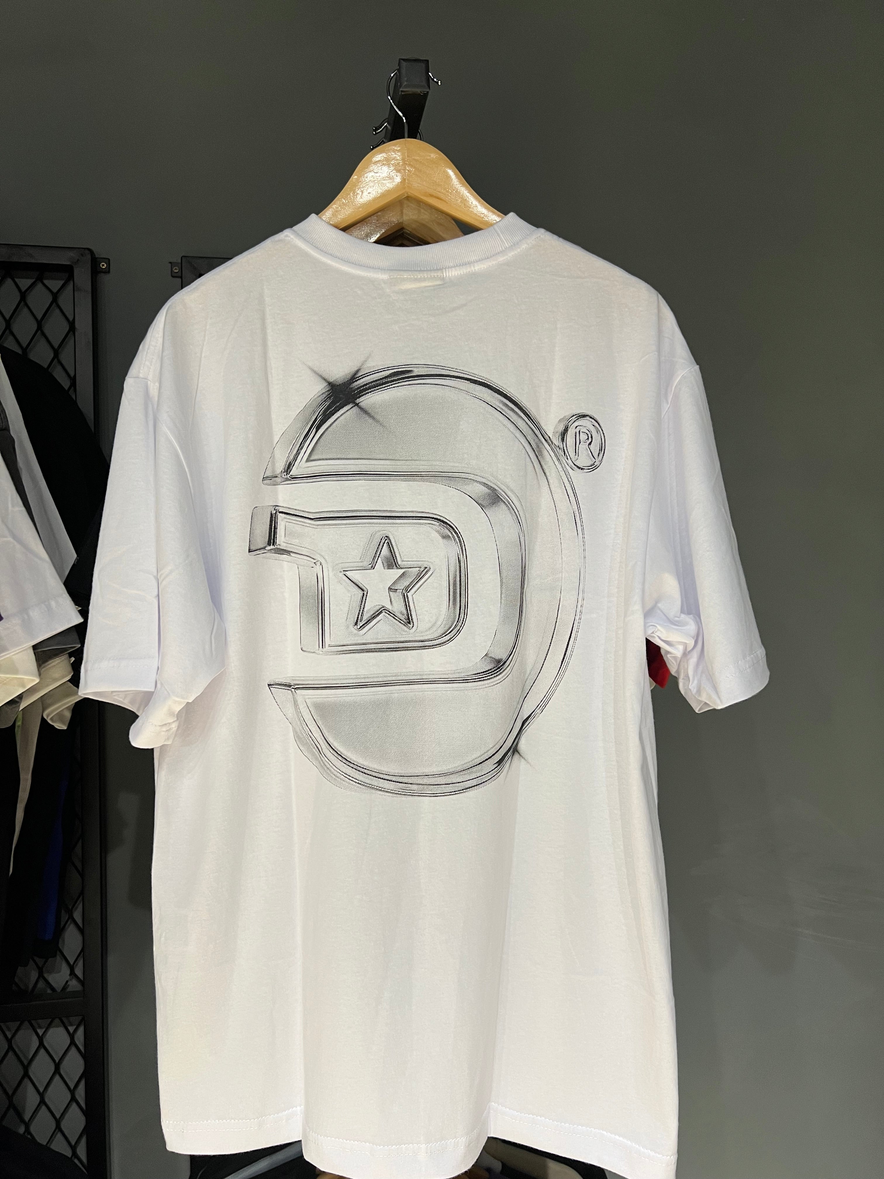 CAMISA DISTURB PLATINUM WHITE