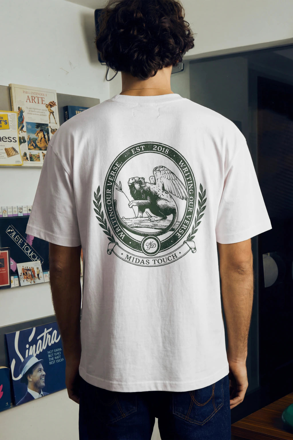 Camisa Midas Badge White
