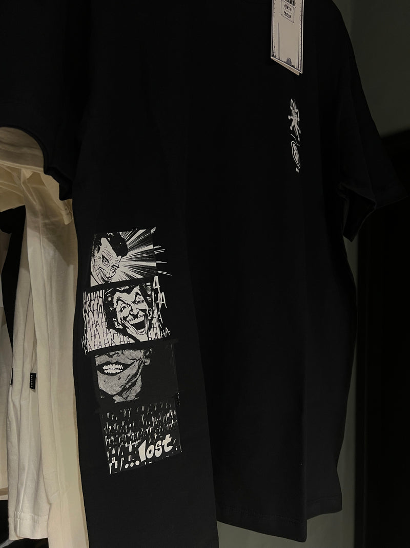 CAMISA LOST x JOKER BLACK