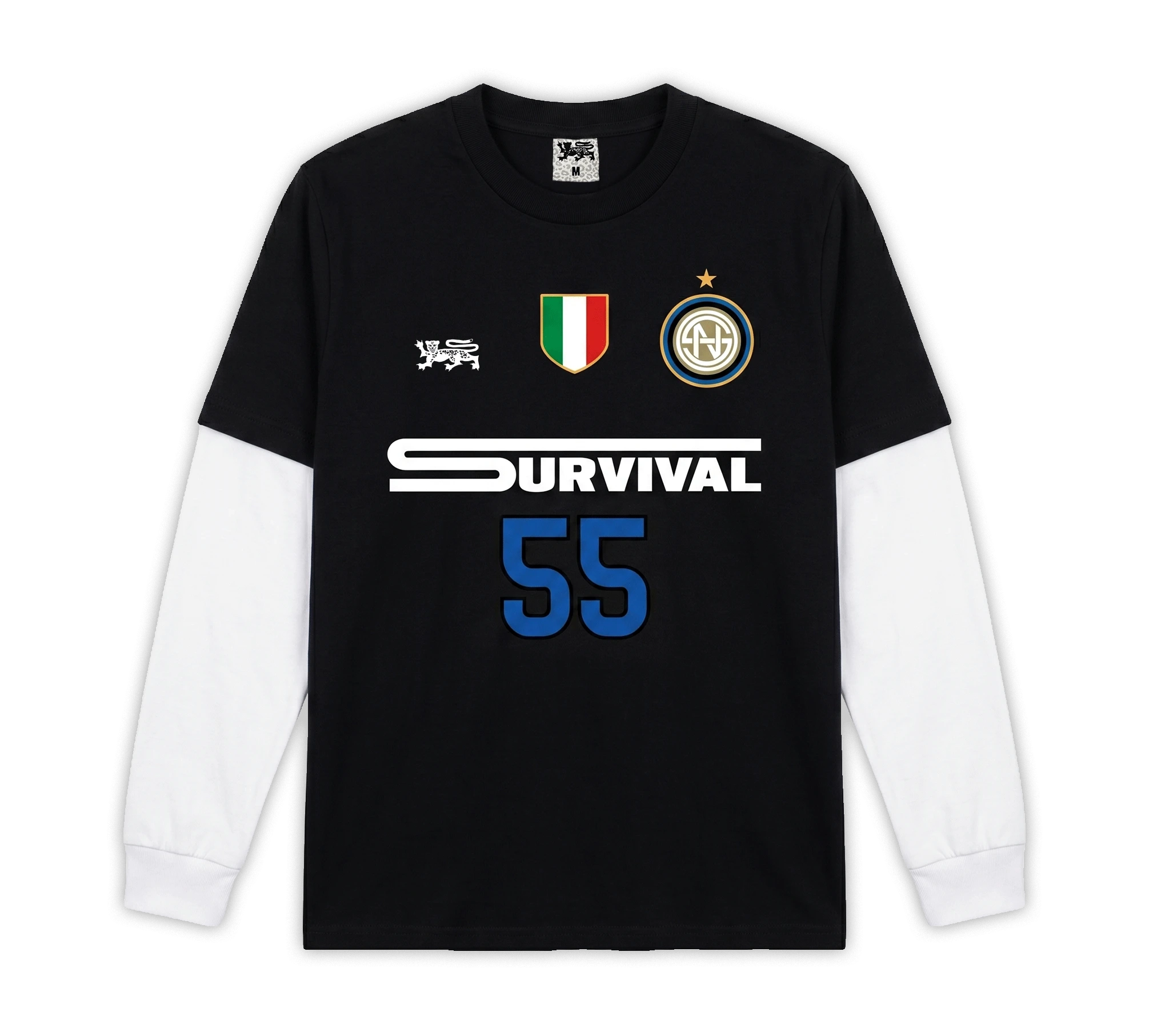 MANGA LONGA DUPLA SURVIVAL INTER BLACK
