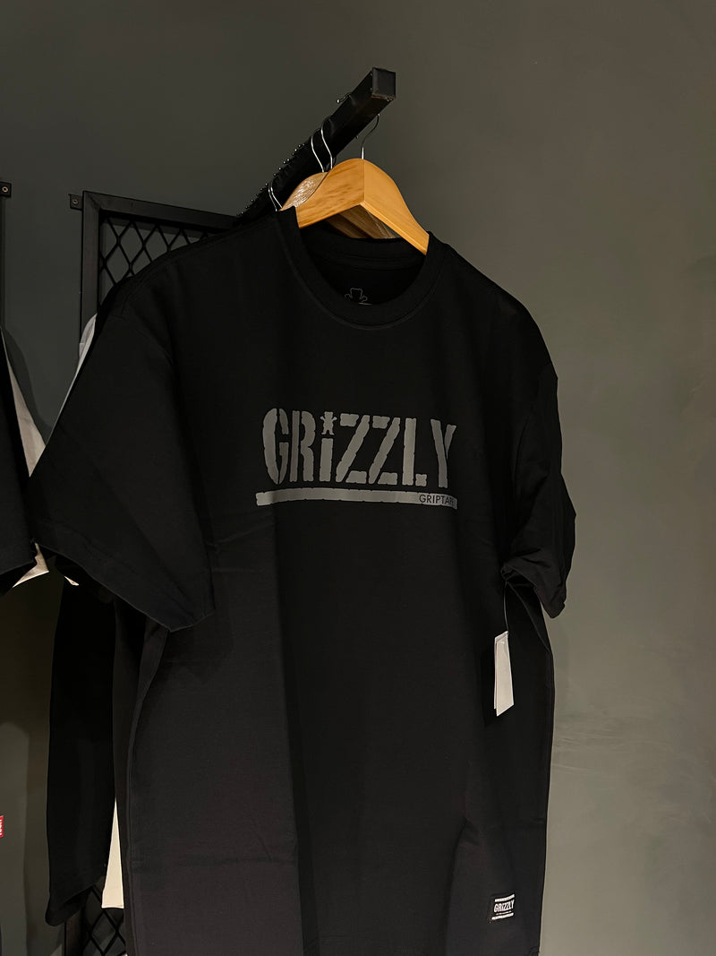 CAMISA GRIZZLY STAMP BLACK