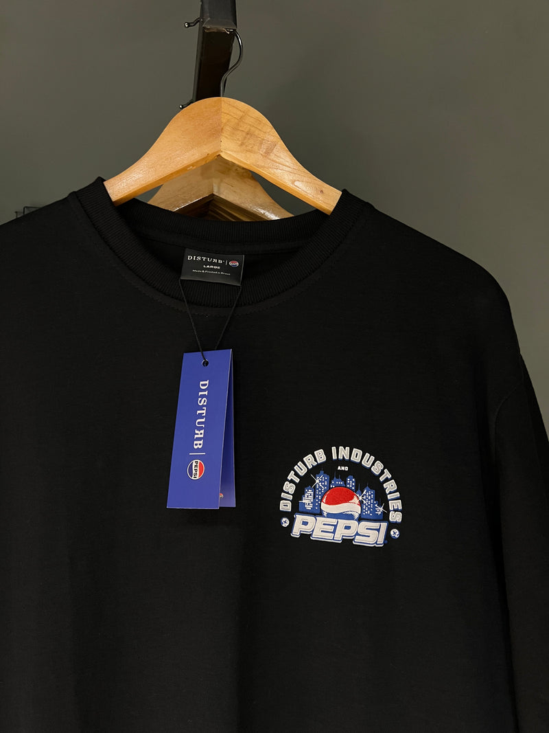 CAMISA DISTURB x PEPSI BLACK