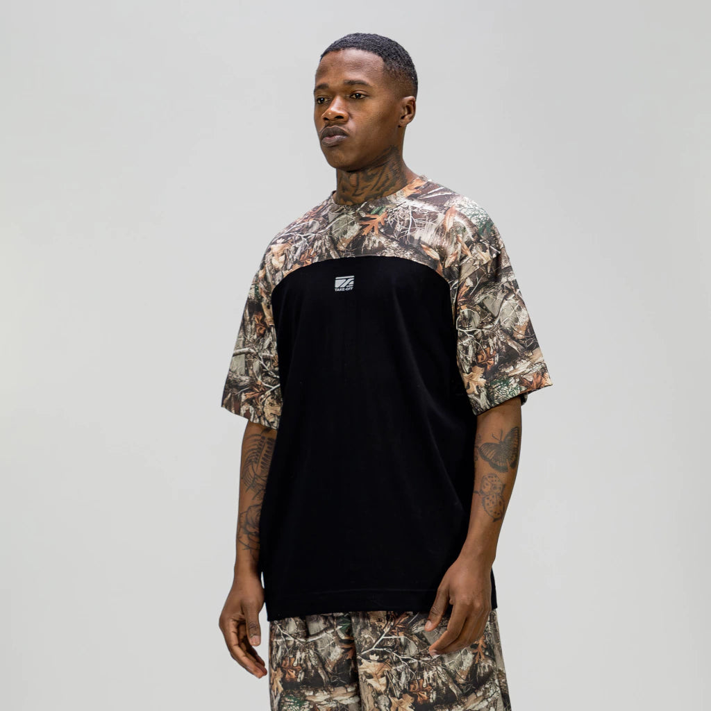CAMISA TAKE OFF SURFACE BLACK