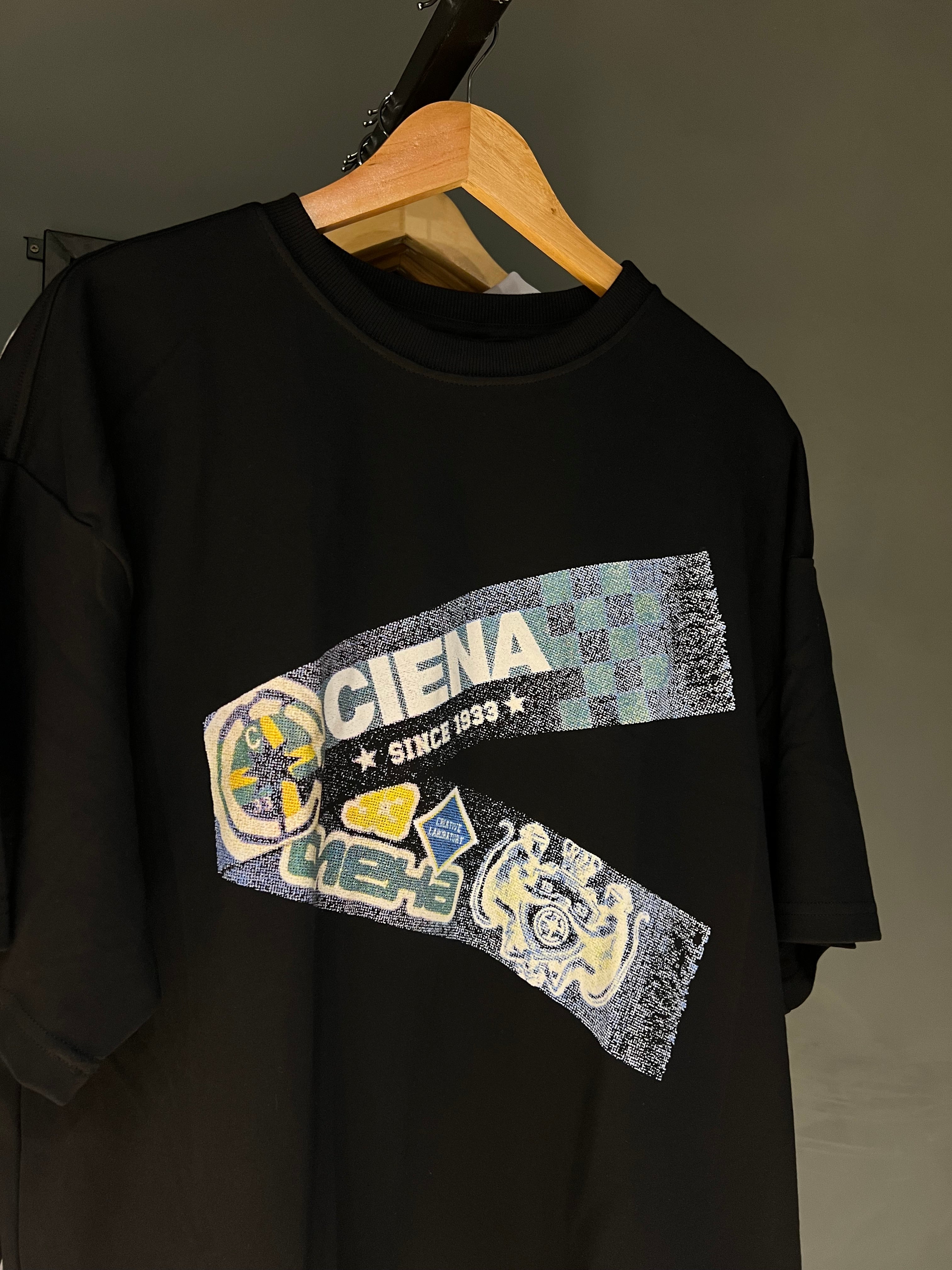 CAMISA CIENA SCARFT BLACK