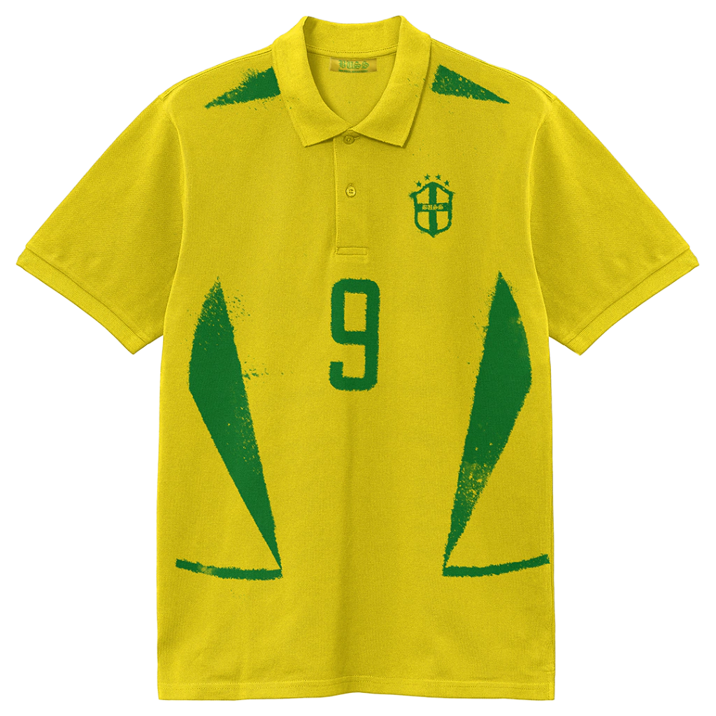 POLO BUSS BRASIL AMARELA