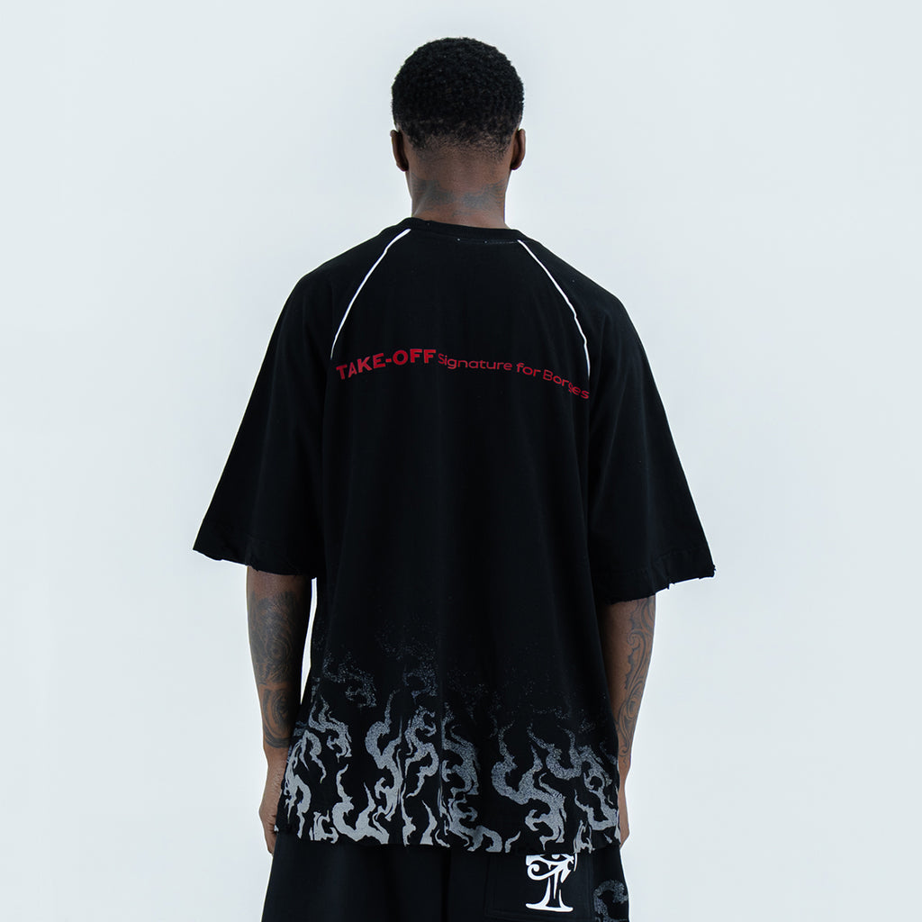 CAMISA TAKE OFF x BORGES SYMBOL BLACK