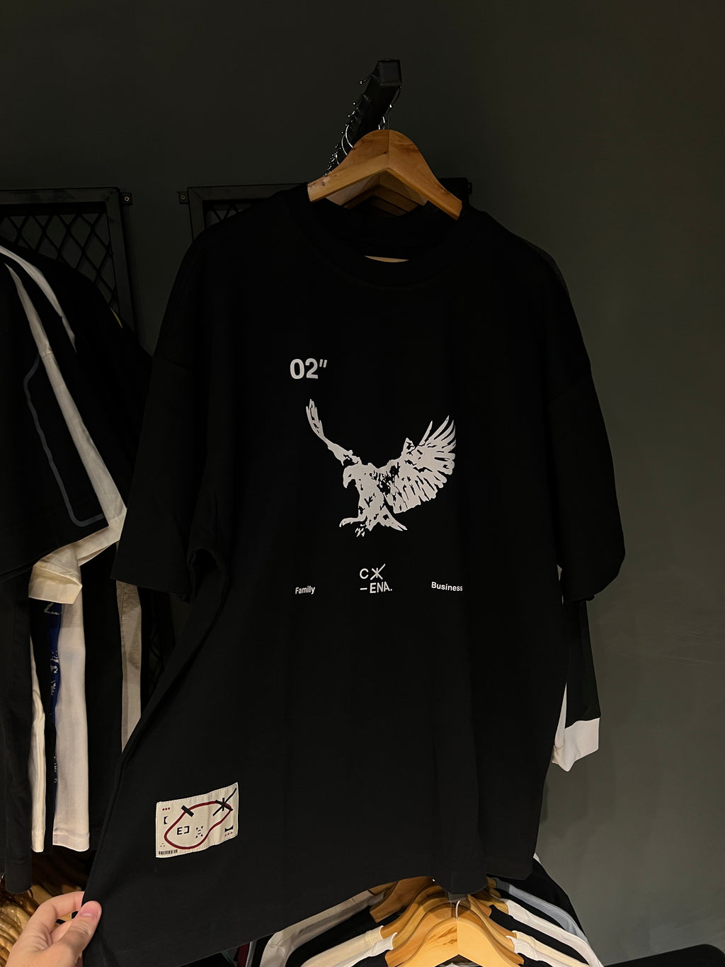 CAMISA CIENA EAGLE BLACK