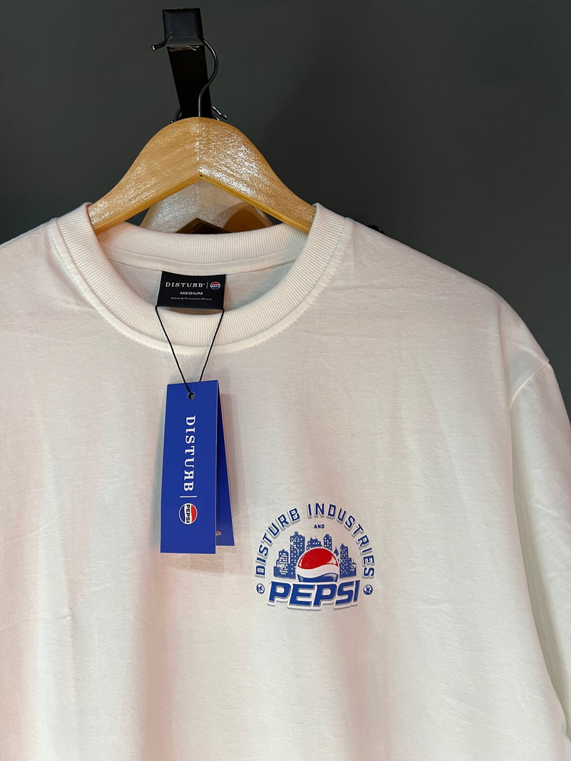 CAMISA DISTURB x PEPSI WHITE