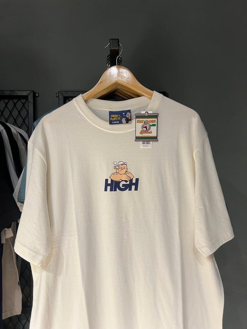 CAMISA HIGH x POPEYE LOGO WHITE