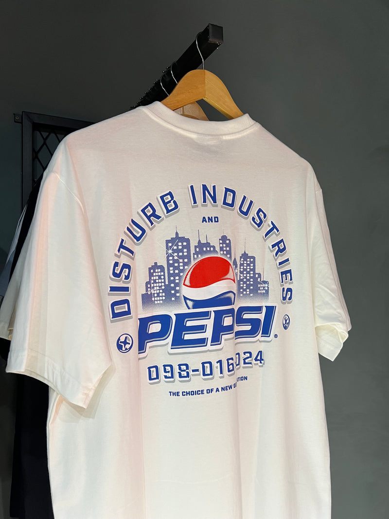 CAMISA DISTURB x PEPSI WHITE