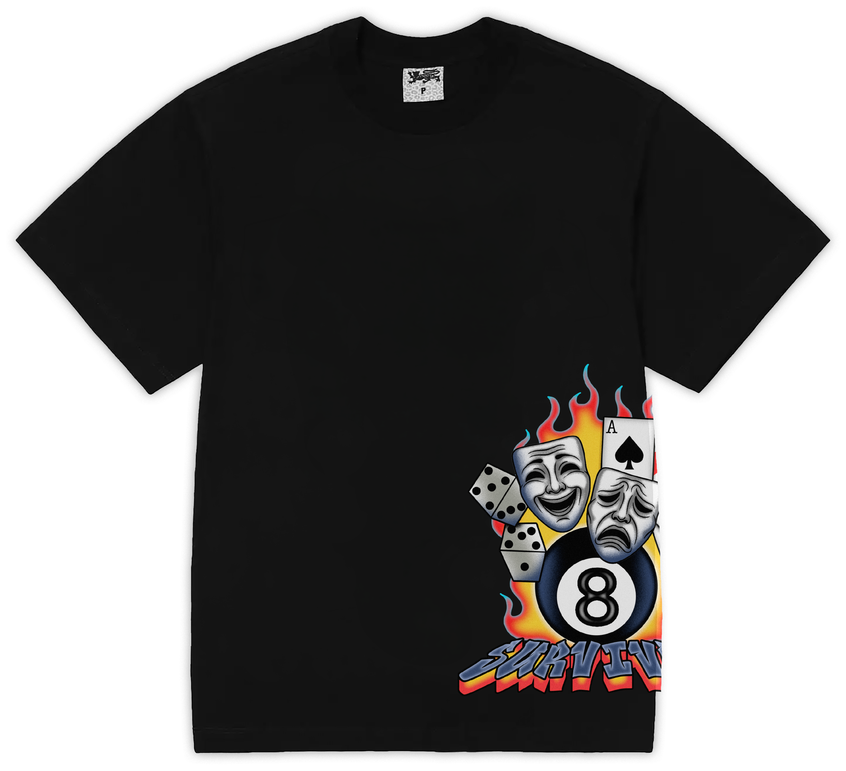 CAMISA SURVIVAL 8 BLACK