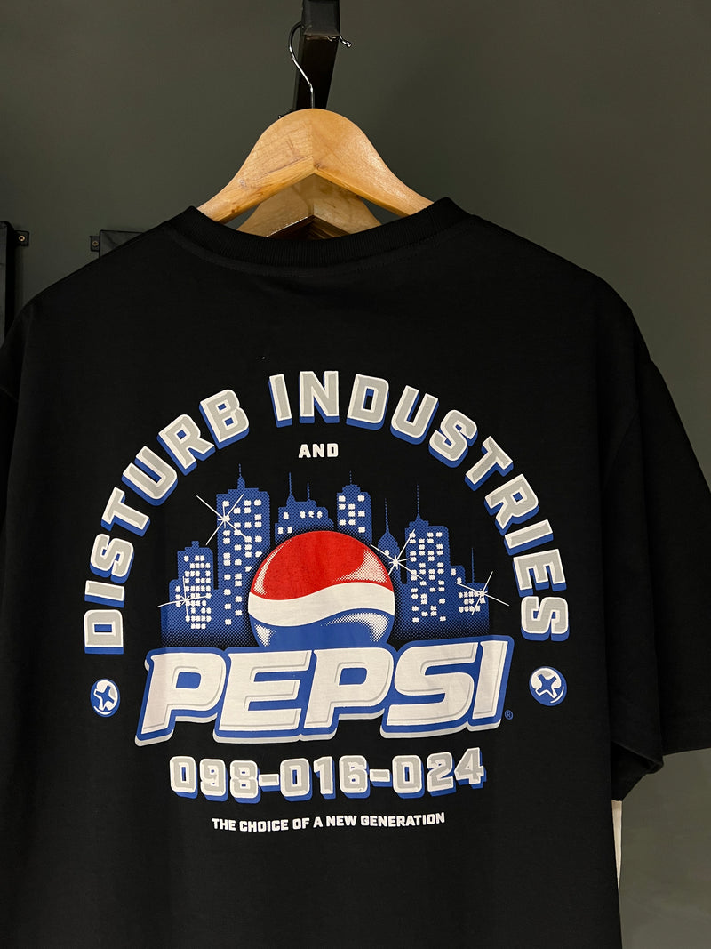 CAMISA DISTURB x PEPSI BLACK