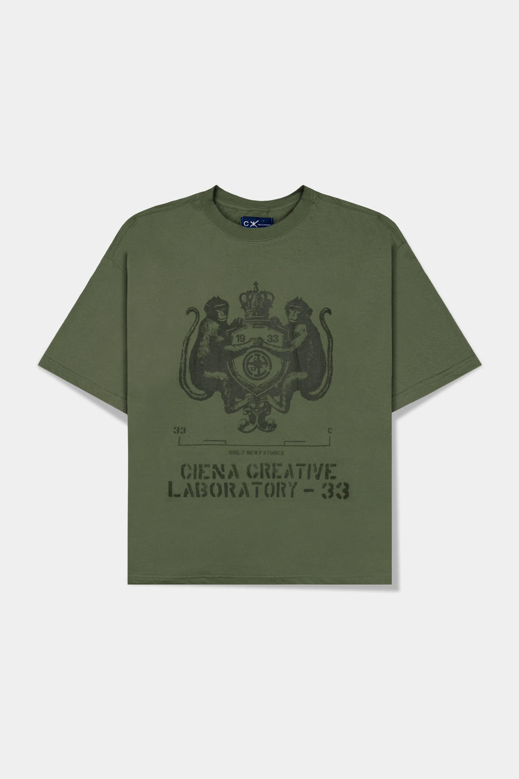 CAMISA CIENA COAT OF ARMS GREEN