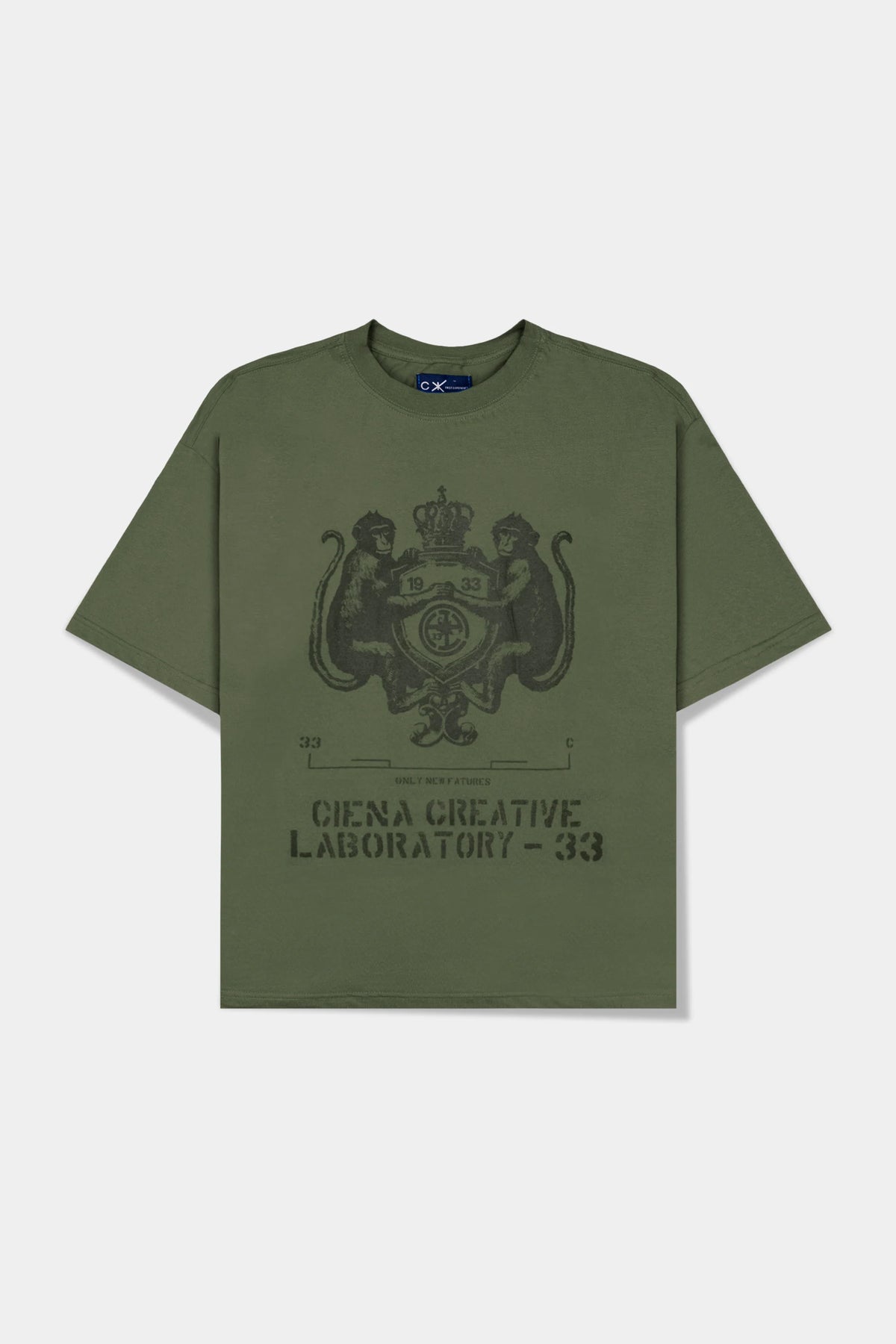 CAMISA CIENA COAT OF ARMS GREEN