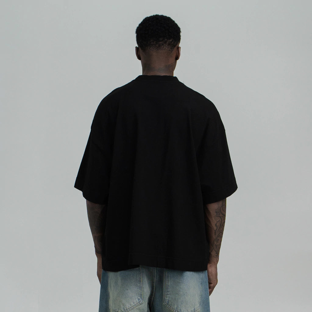 Camisa Take Off Boxy Codes Black