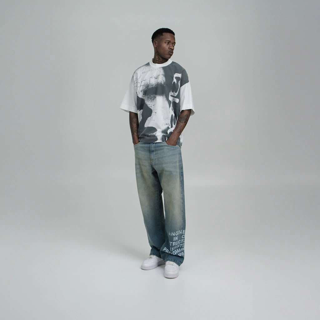 Camisa Take Off Boxy Codes White