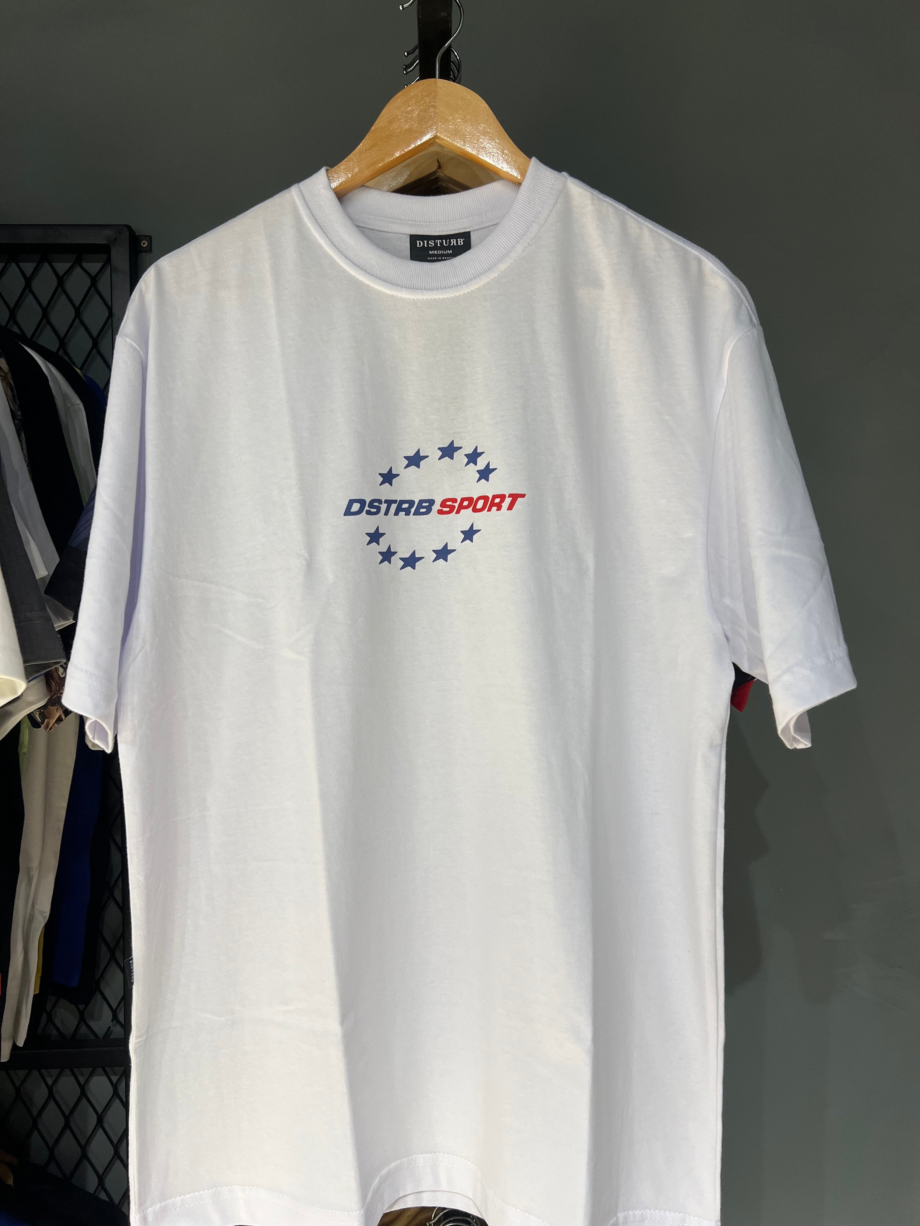 CAMISA DISTURB LEAGUE WHITE