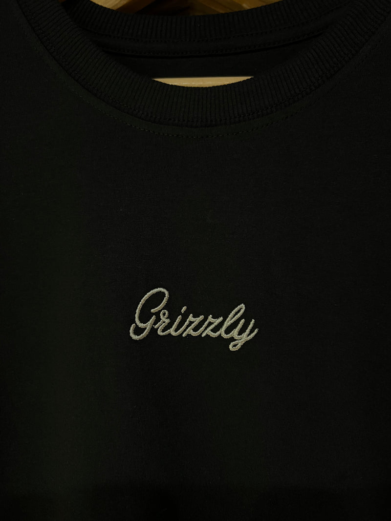 CAMISA GRIZZLY SCRIPT BLACK