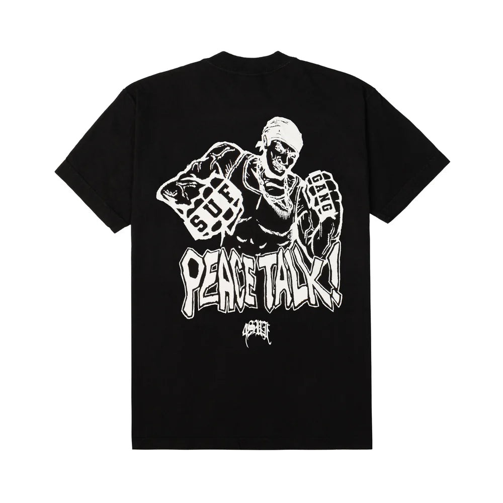 CAMISA SUFGANG PEACE TALK BLACK
