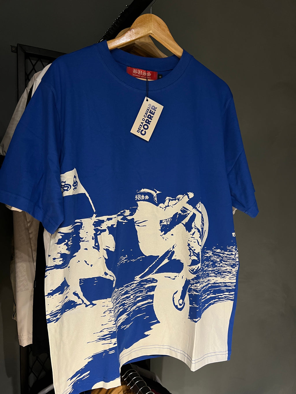 CAMISA BUSS DCC AZUL