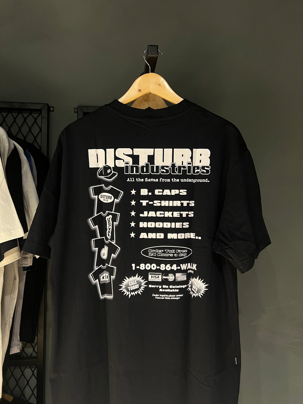 CAMISA DISTURB FLYMARKET BLACK