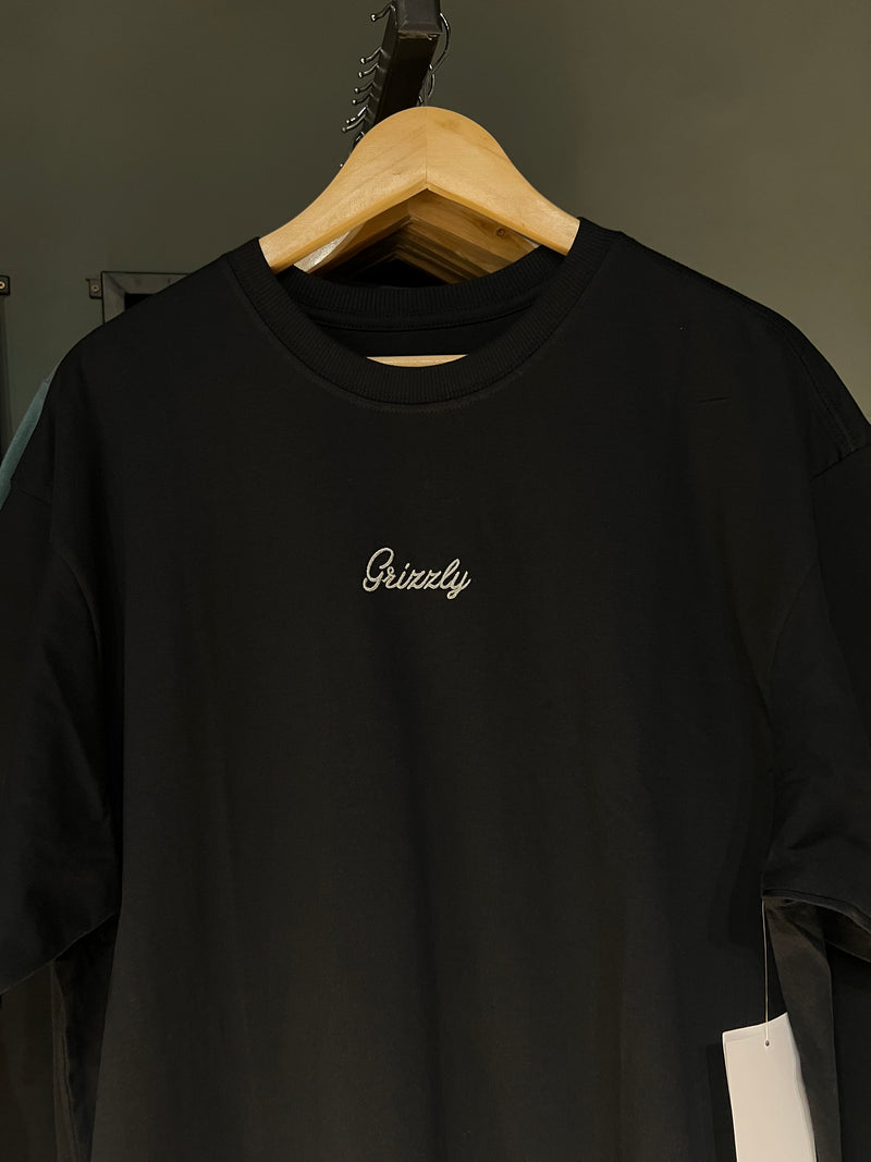 CAMISA GRIZZLY SCRIPT BLACK